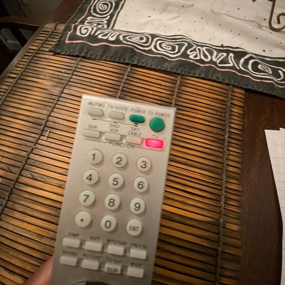 “SONY” RM-D002” TELEVISION REMOTE.. TESTED/WORKS..GREY - Picture 3 of 5